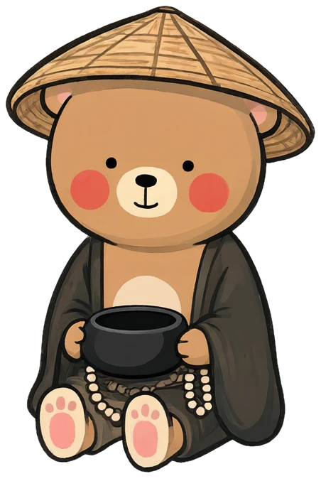 粗食の修行僧